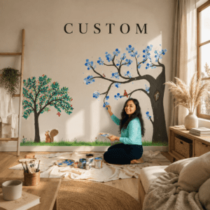Custom Hand-Painted Wall Murals | Personalized Wall Art for Homes, Kids' Rooms, Offices & Commercial Spaces